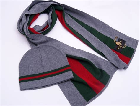 gucci hat and scarf ebay|gucci scarf unisex.